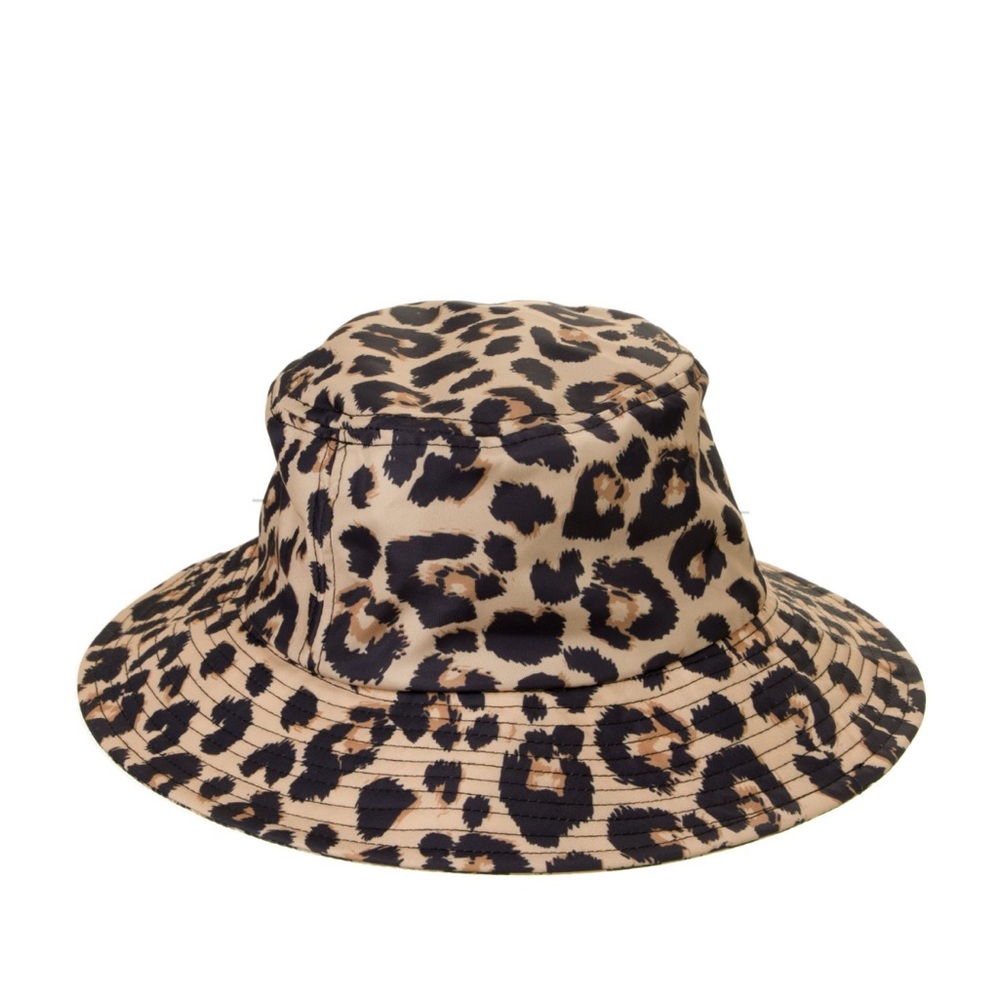 Loeffler Randall animal print bucket hat